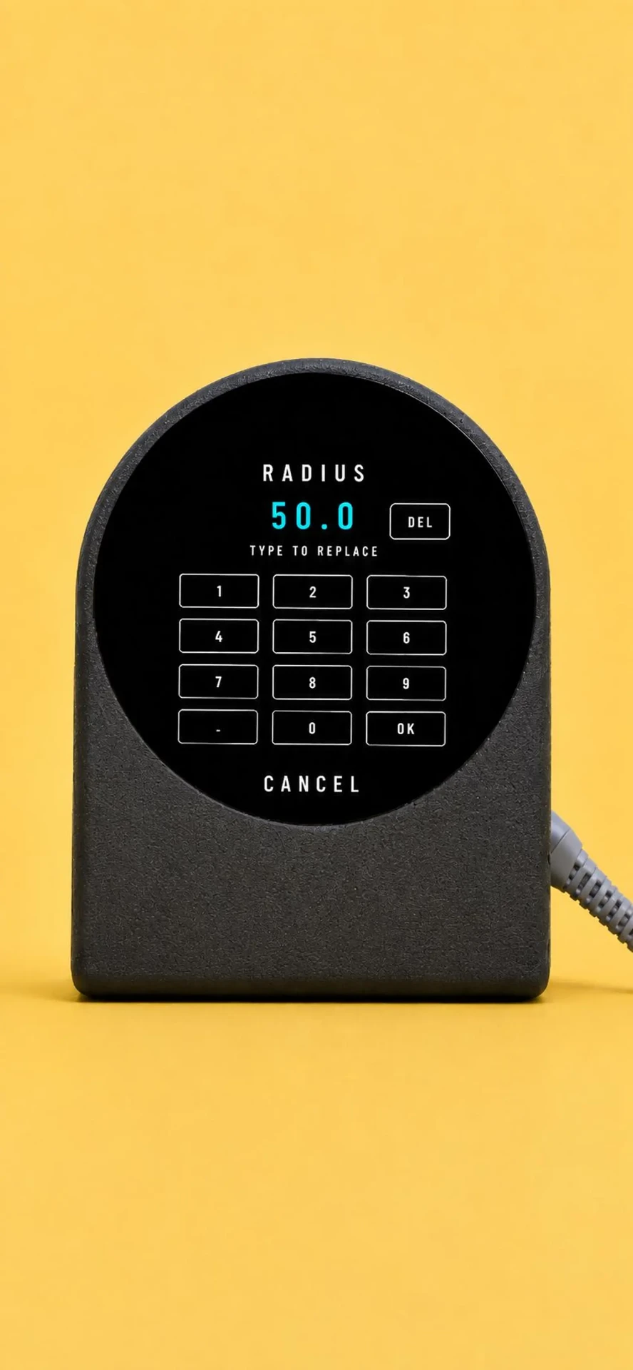 Numeric keypad